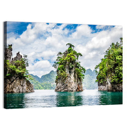 Ratchaprapha Dam Landscape Wall Art