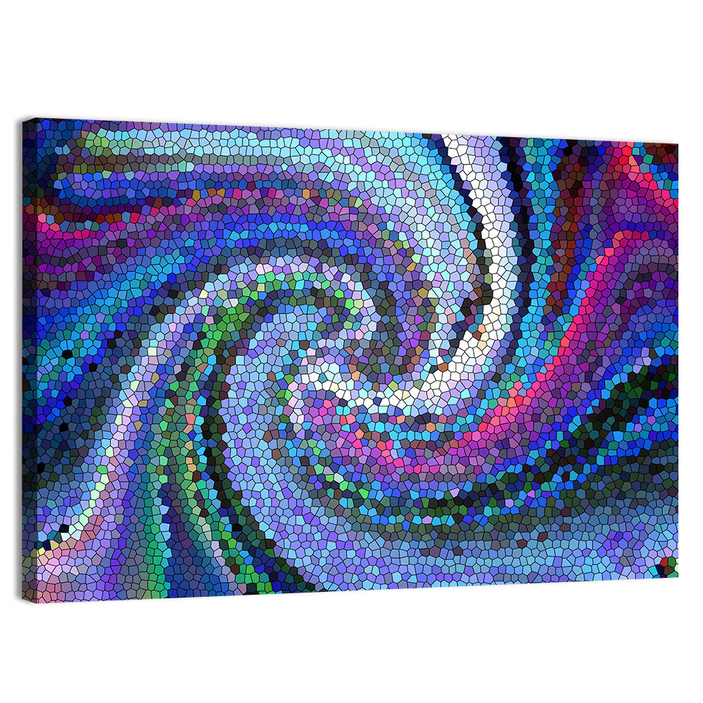 Visual Wave Vortex Wall Art, canvas print, landscape
