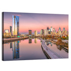 Philadelphia Skyline at Twilight Wall Art