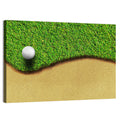 Golf Ball on Bunker Edge Wall Art