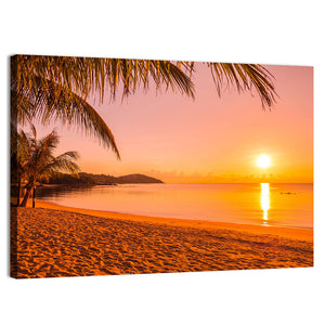 Tropical Sea Beach Wall Art