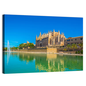 Catedral de Mallorca In Spain Wall Art