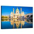 Karlskirche with Reflecting Pool Wall Art