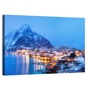 Sea Bay In Lofoten Islands Wall Art