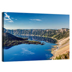 Crater Lake Caldera View Wall Art