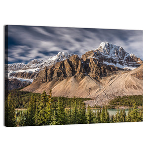 Mont Crowfoot In Alberta Wall Art