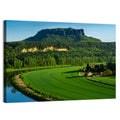 Lilienstein Mountain in Bad Schandau Wall Art
