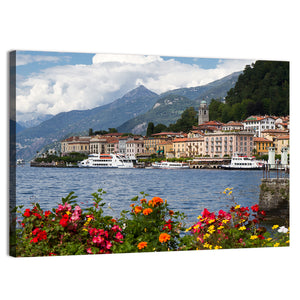 Belaggio Town At Lake Como Wall Art