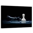 Pawn and Fallen King Wall Art