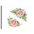 Mirrored Pink Rose Clusters Wall Art