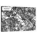 Baghdad Geometric Map Wall Art