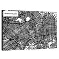 Buenos Aires Street Grid Map Wall Art