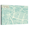 Sacramento River Map Wall Art