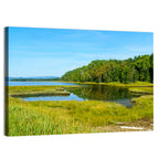 Forillon Lake and Meadow, Quebec Wall Art