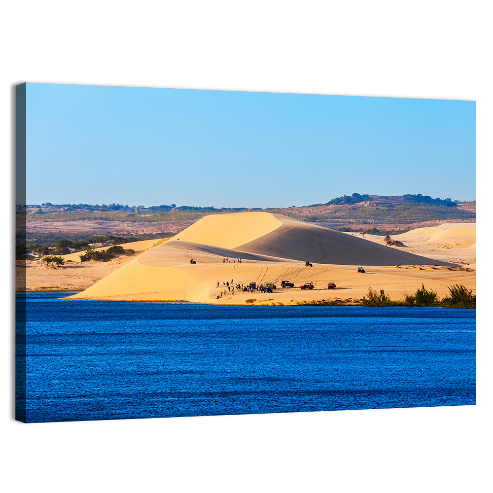 Mui Ne Sand Dunes Wall Art, canvas print, landscape