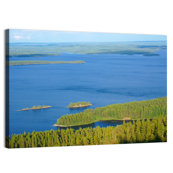 Lake Pielinen, Finland Wall Art as a canvas print