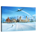 Global Landmarks Collage Wall Art