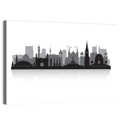 Karachi City Skyline Wall Art
