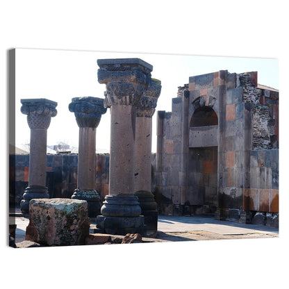 Zvartnos Temple Ruins, Yerevan Wall Art