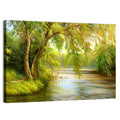 Summer Lake in the Woods Wall Art