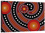 Aboriginal Dot Style Ii Wall Art