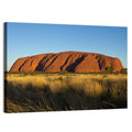 Uluru Red Rock at Golden Hour Wall Art
