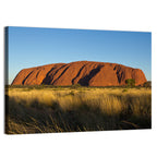 Uluru Red Rock at Golden Hour Wall Art