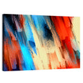 Diagonal Acrylic Brushstrokes Wall Art