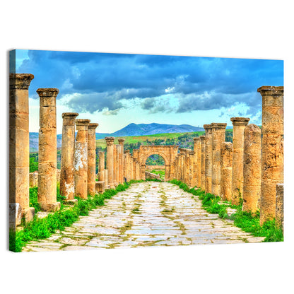 Jerash Cardo Maximus Ruins Wall Art