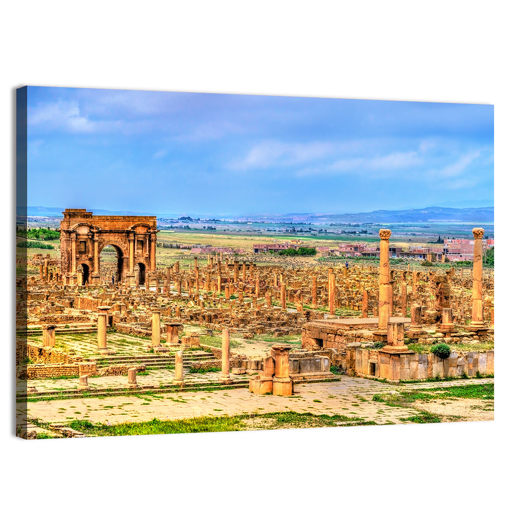 Timgad Ruins, Arch of Trajan Wall Art