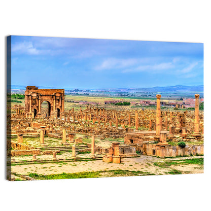 Timgad Ruins, Arch of Trajan Wall Art
