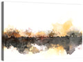 Sunset Treeline Watercolor Iii Wall Art