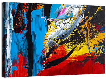 Vibrant Impasto Texture Ii Wall Art