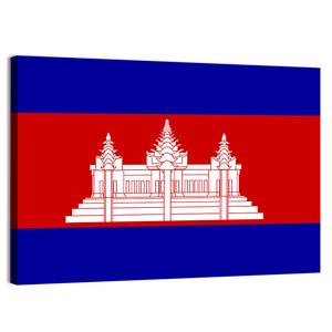 Flag Of Cambodia Wall Art