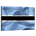 Rippled Botswana Flag Wall Art