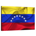 Venezuelan Flag with Stars Wall Art