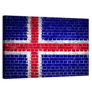 Iceland Flag Wall Art