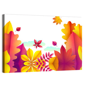 Autumn Template Concept Wall Art