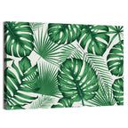 Layered Tropical Leaves Wall Art