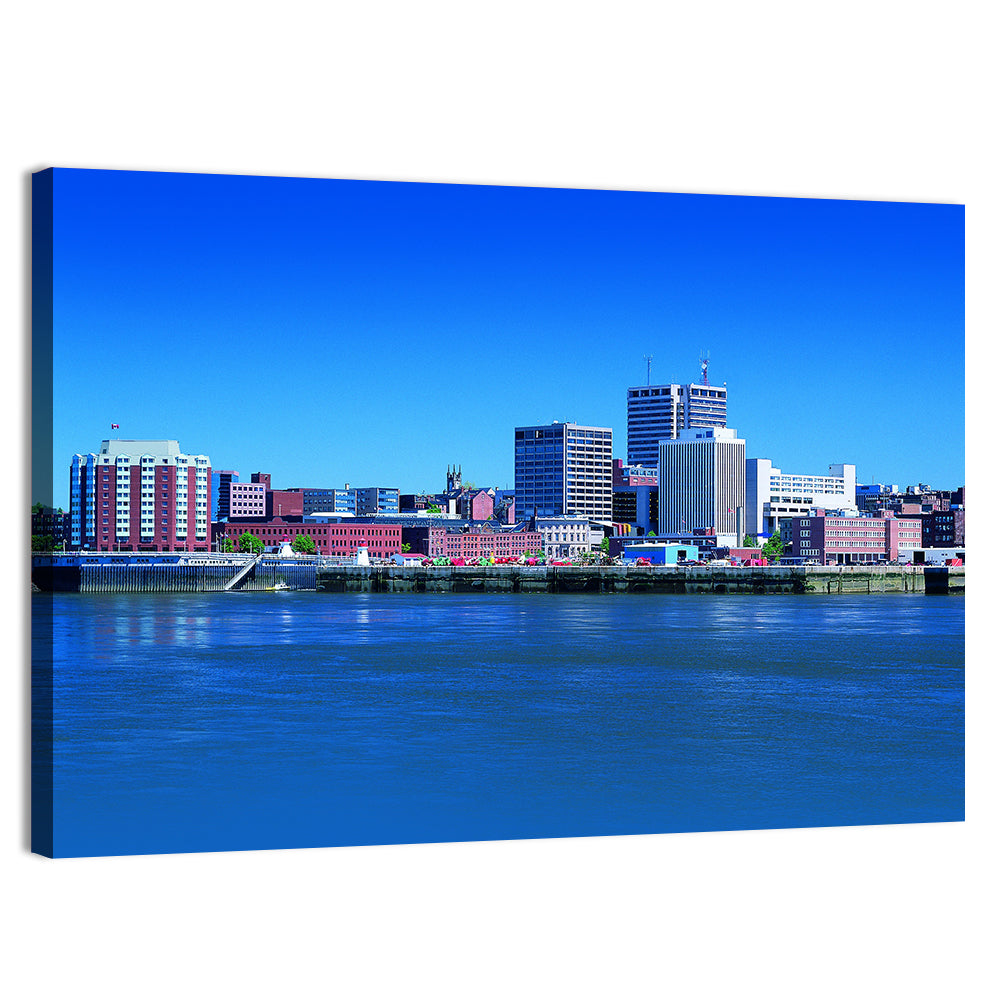 Saint John Harbor Skyline Wall Art