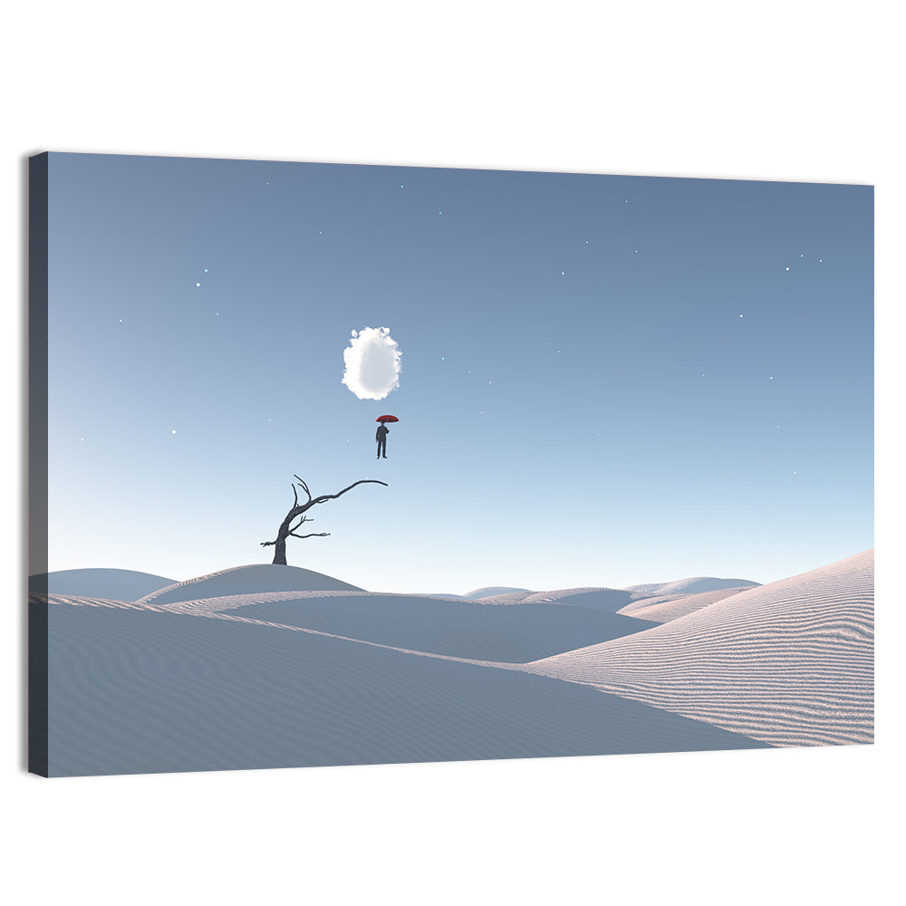 Surreal Desert Concept Wall Art
