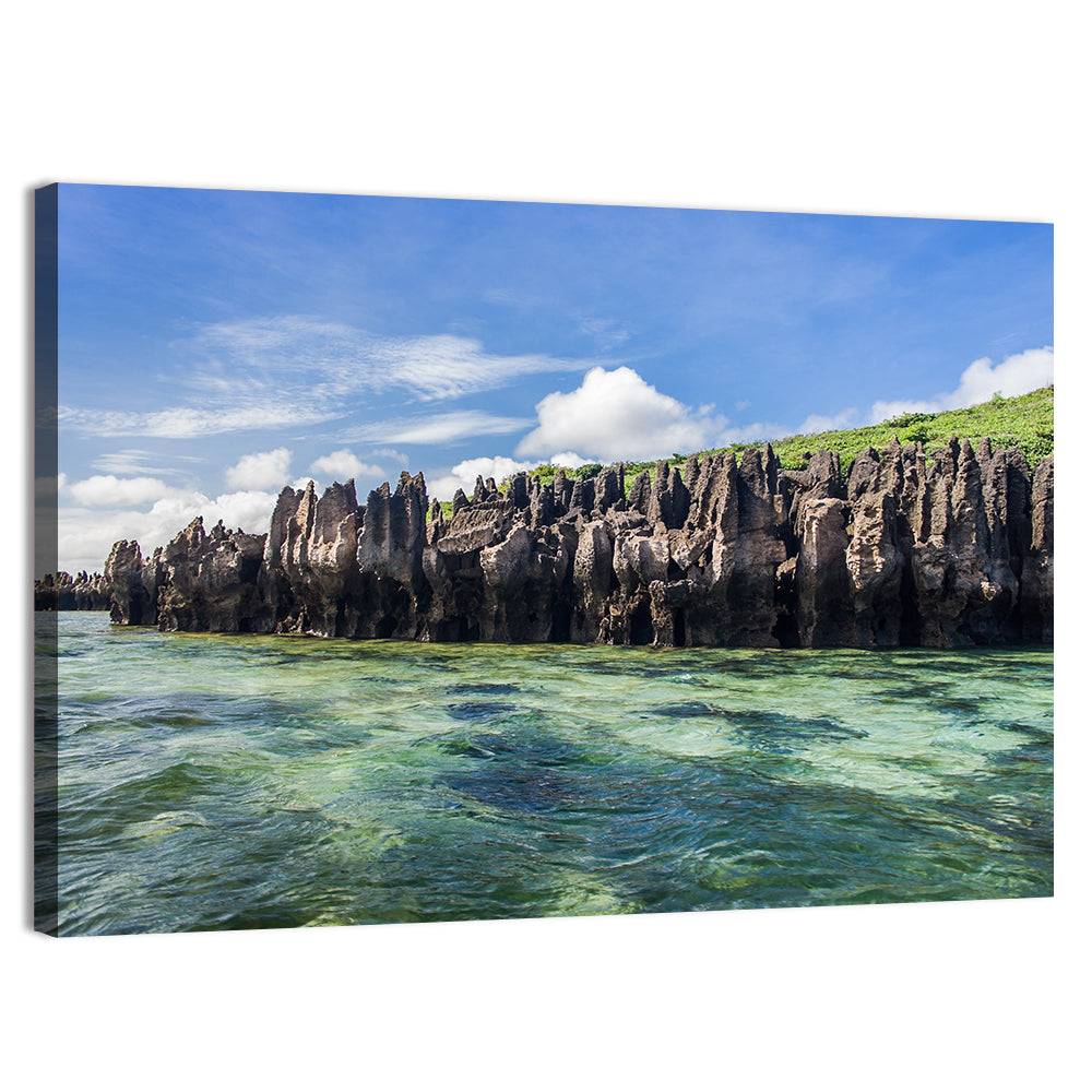 Emerald Sea Coastline, Madagascar Wall Art
