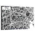 Tokyo City Map Wall Art