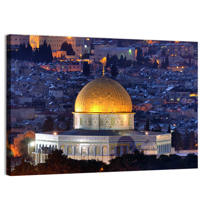 Golden Dome of the Rock, Jerusalem Wall Art