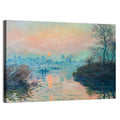 Monet River at Sunset Wall Art