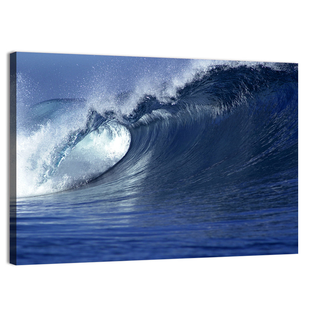 Fiji Wave Close-up Wall Art, canvas print, landscape