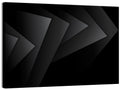 Dark Layered Geometry Wall Art