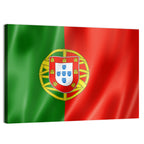 Portuguese Flag with Coat of Arms Wall Art