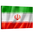 Iran National Flag Wall Art