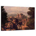 Medieval Castle at Golden Hour Wall Art